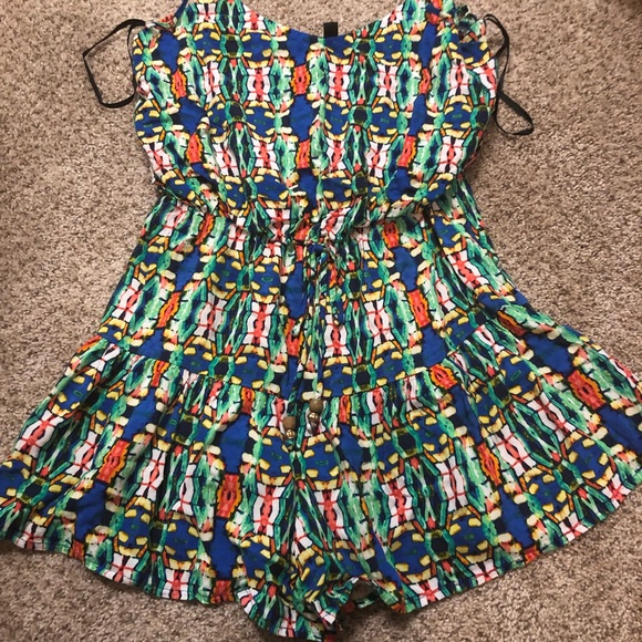 City Triangles Other - Colorful Romper